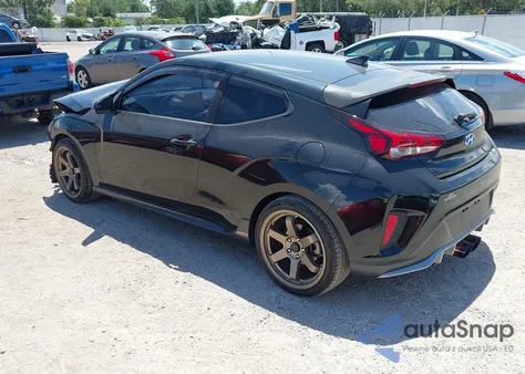2019 Hyundai Veloster Turbo R-Spec from USA, damaged, VIN KMHTH6AB1KU009399
